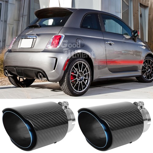 For fiat 500 abarth 2pcs - abarth, 2.5"