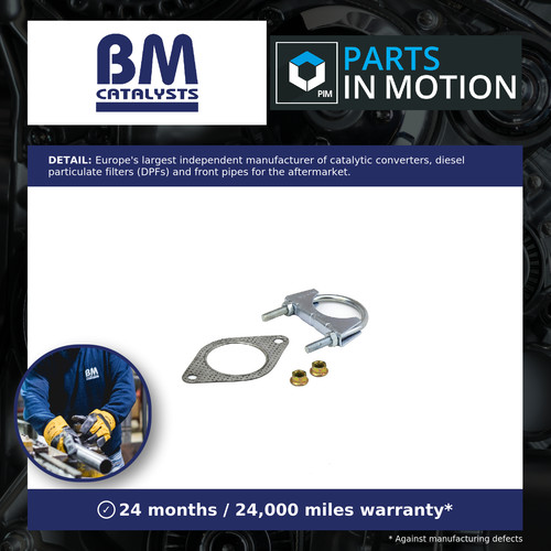 Exhaust pipe fitting kit - fitting, fits