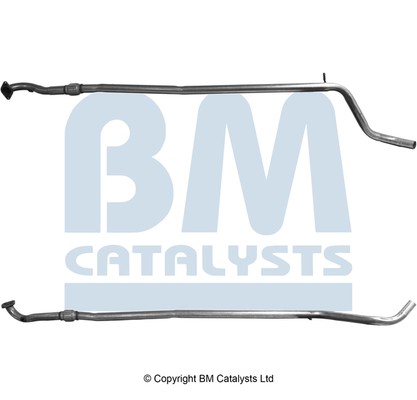 Exhaust pipe fitting kit - pipe, +
